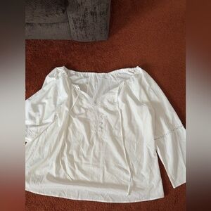 Elegant White Women's Top